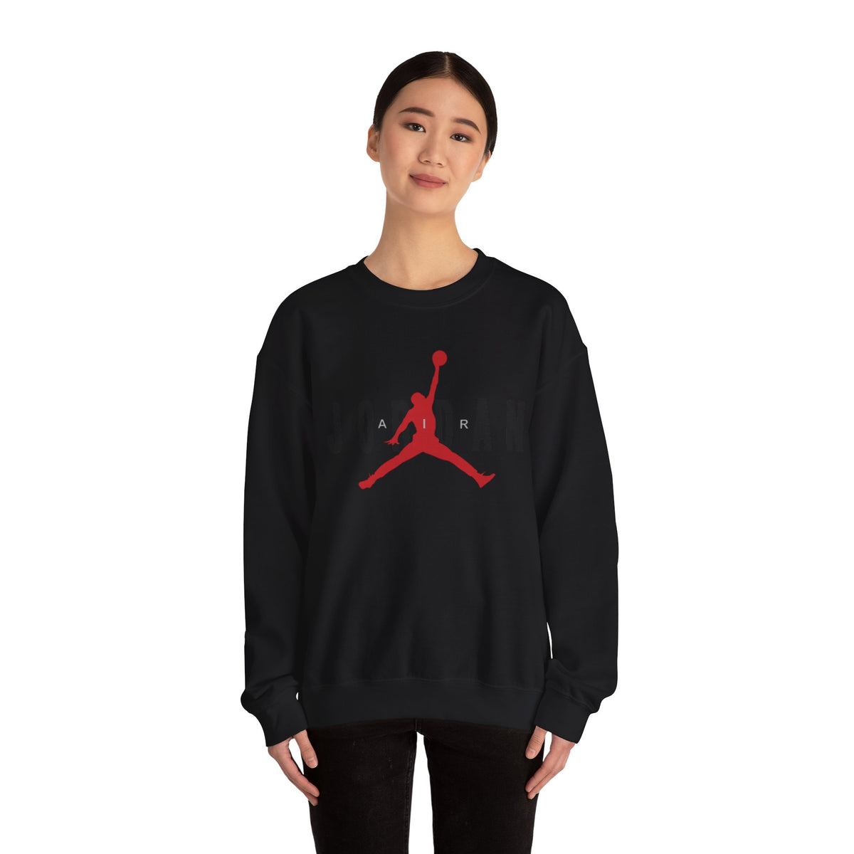 Jordan Jumpman Crewneck Sweatshirt – Retro Basketball Logo Pullover