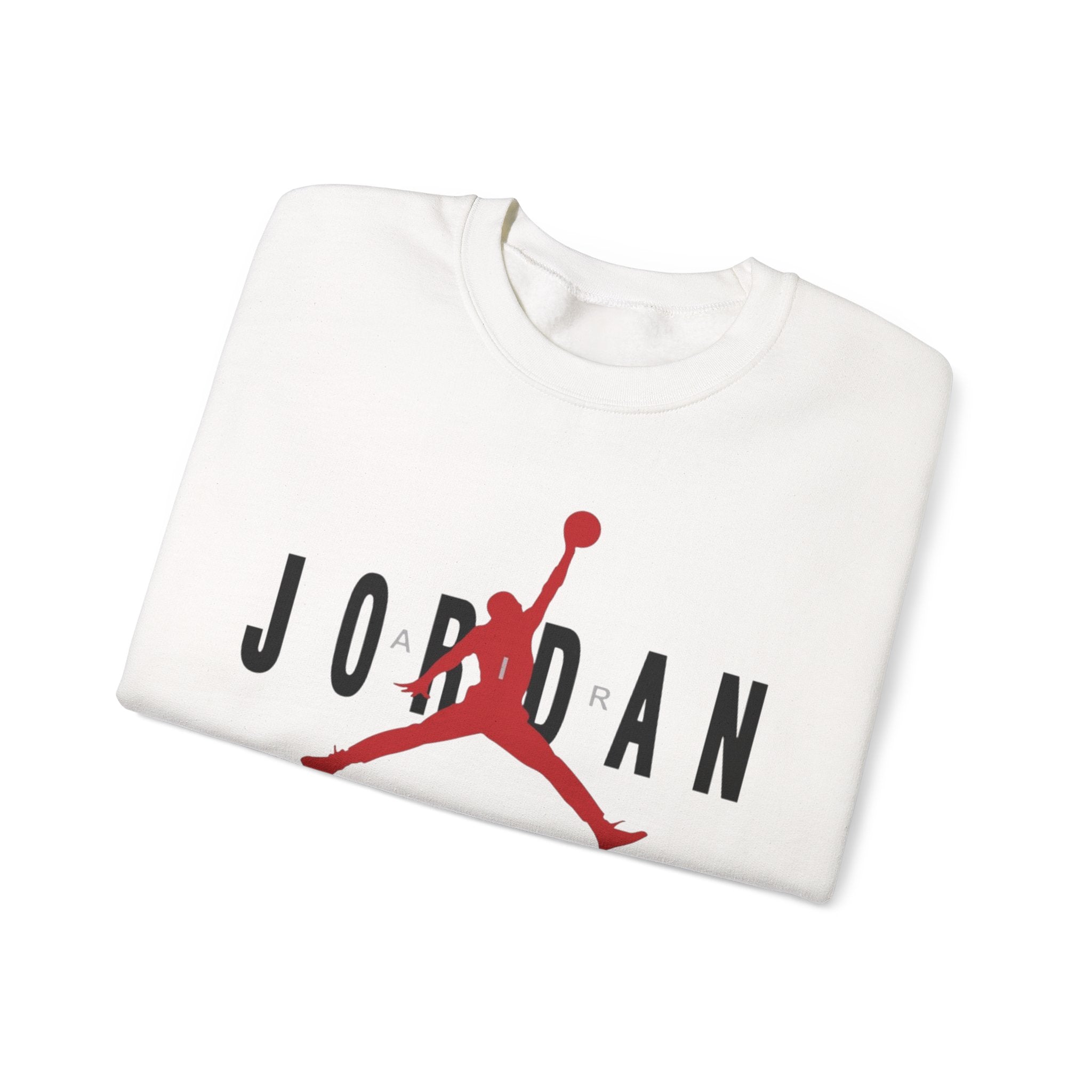Jordan Jumpman Crewneck Sweatshirt – Retro Basketball Logo Pullover
