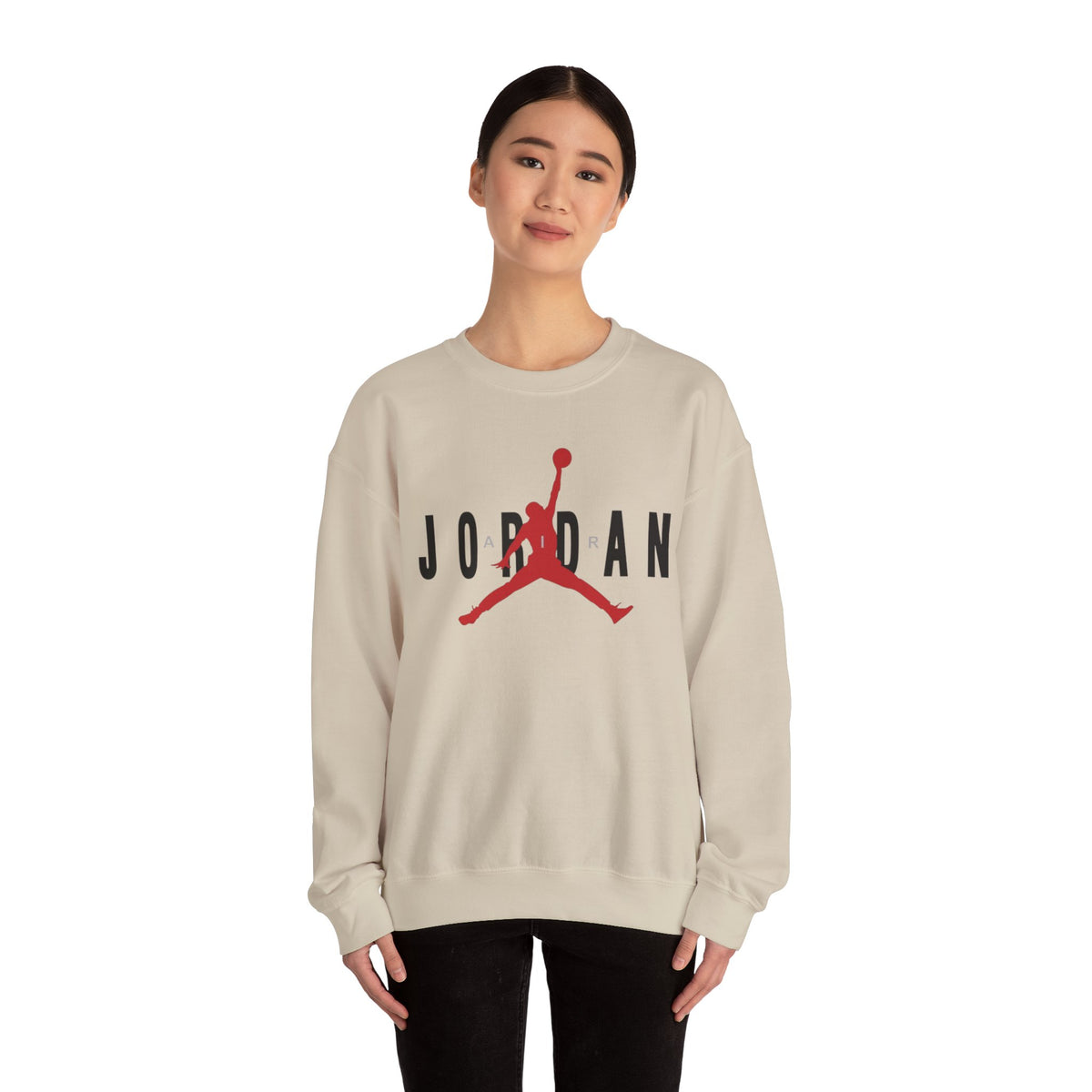 Jordan Jumpman Crewneck Sweatshirt – Retro Basketball Logo Pullover