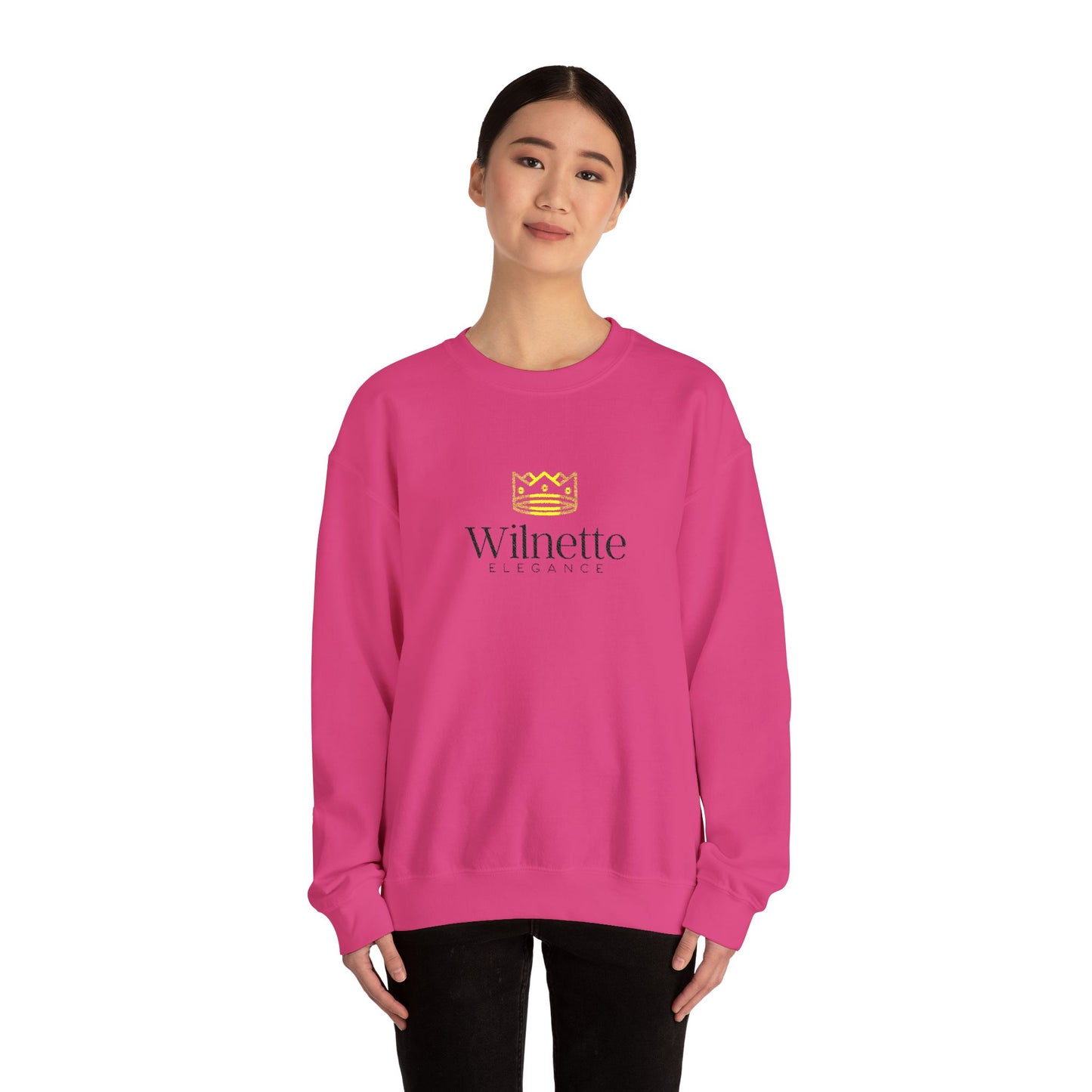 Winette Elegance Logo Sweatshirt – Women's Luxe Crewneck