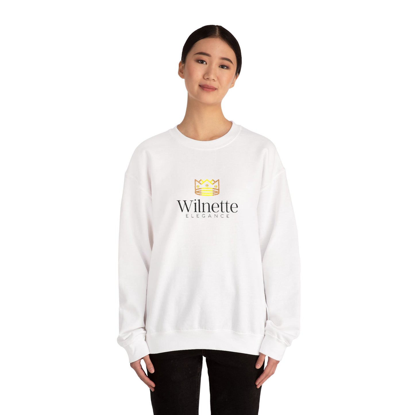 Winette Elegance Logo Sweatshirt – Women's Luxe Crewneck