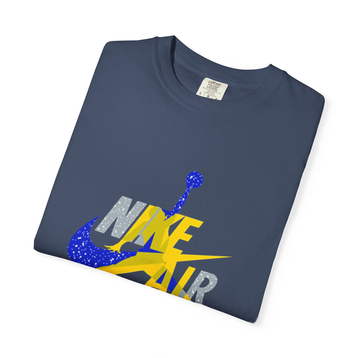 Graphic T-Shirt — Distressed 'Air' Logo Streetwear Tee