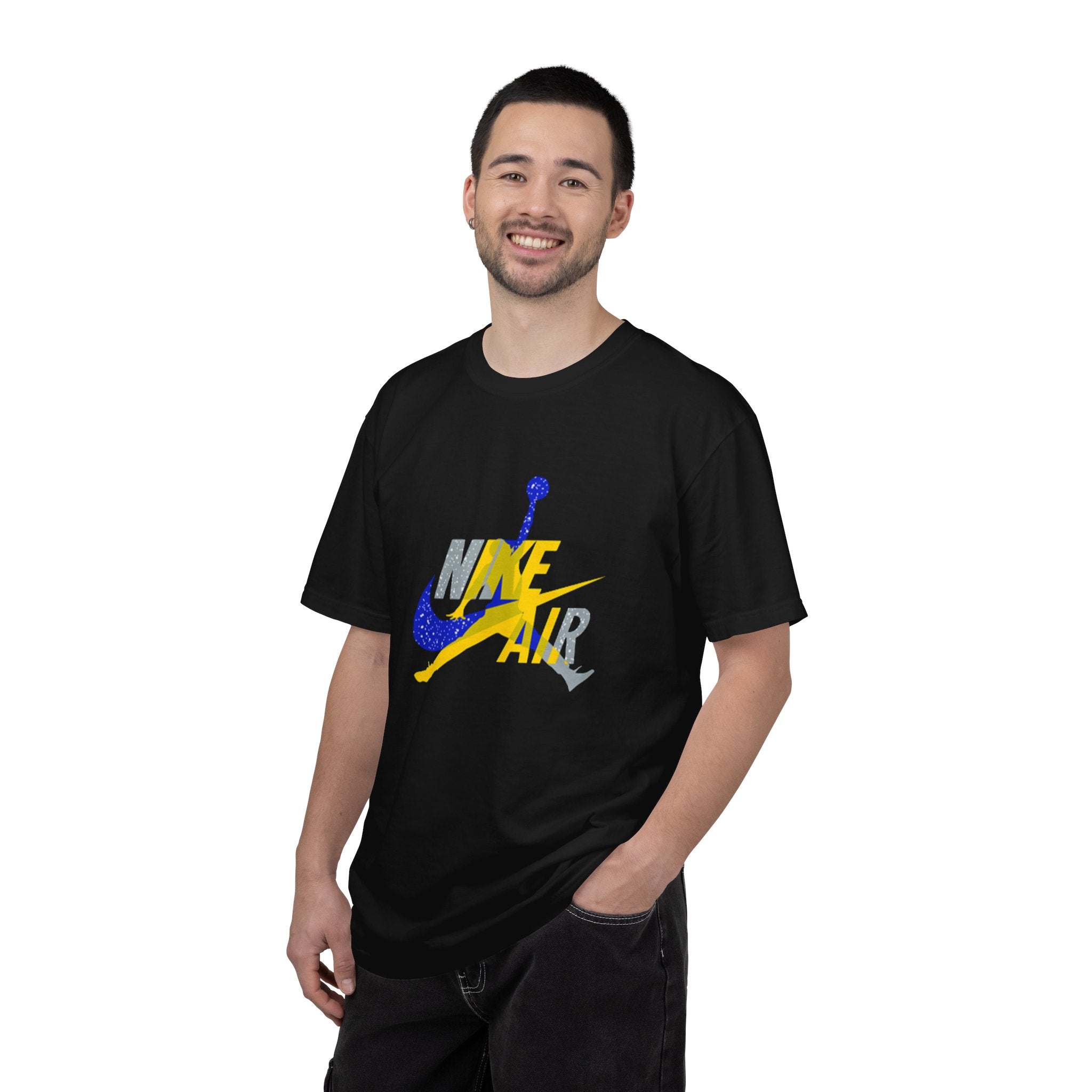 Graphic T-Shirt — Distressed 'Air' Logo Streetwear Tee