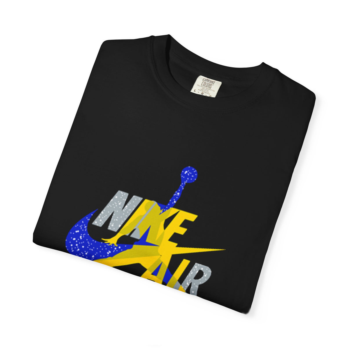 Graphic T-Shirt — Distressed 'Air' Logo Streetwear Tee