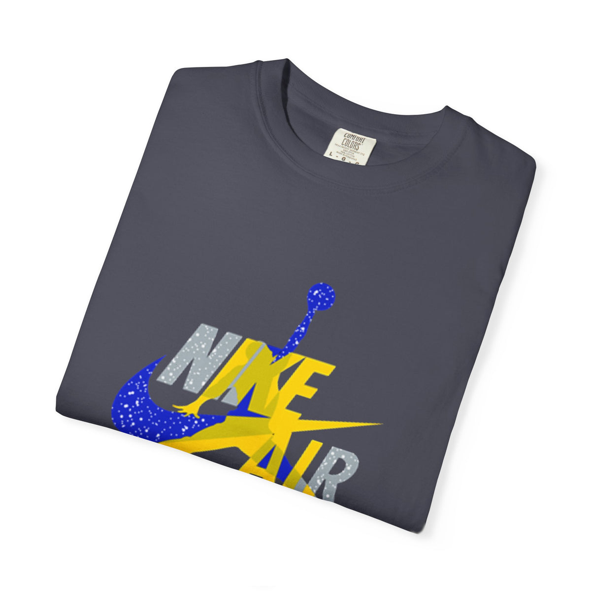 Graphic T-Shirt — Distressed 'Air' Logo Streetwear Tee