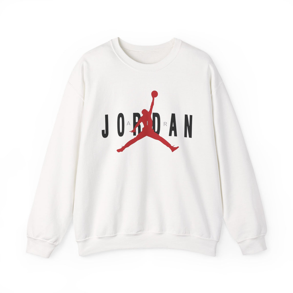 Jordan Jumpman Crewneck Sweatshirt – Retro Basketball Logo Pullover