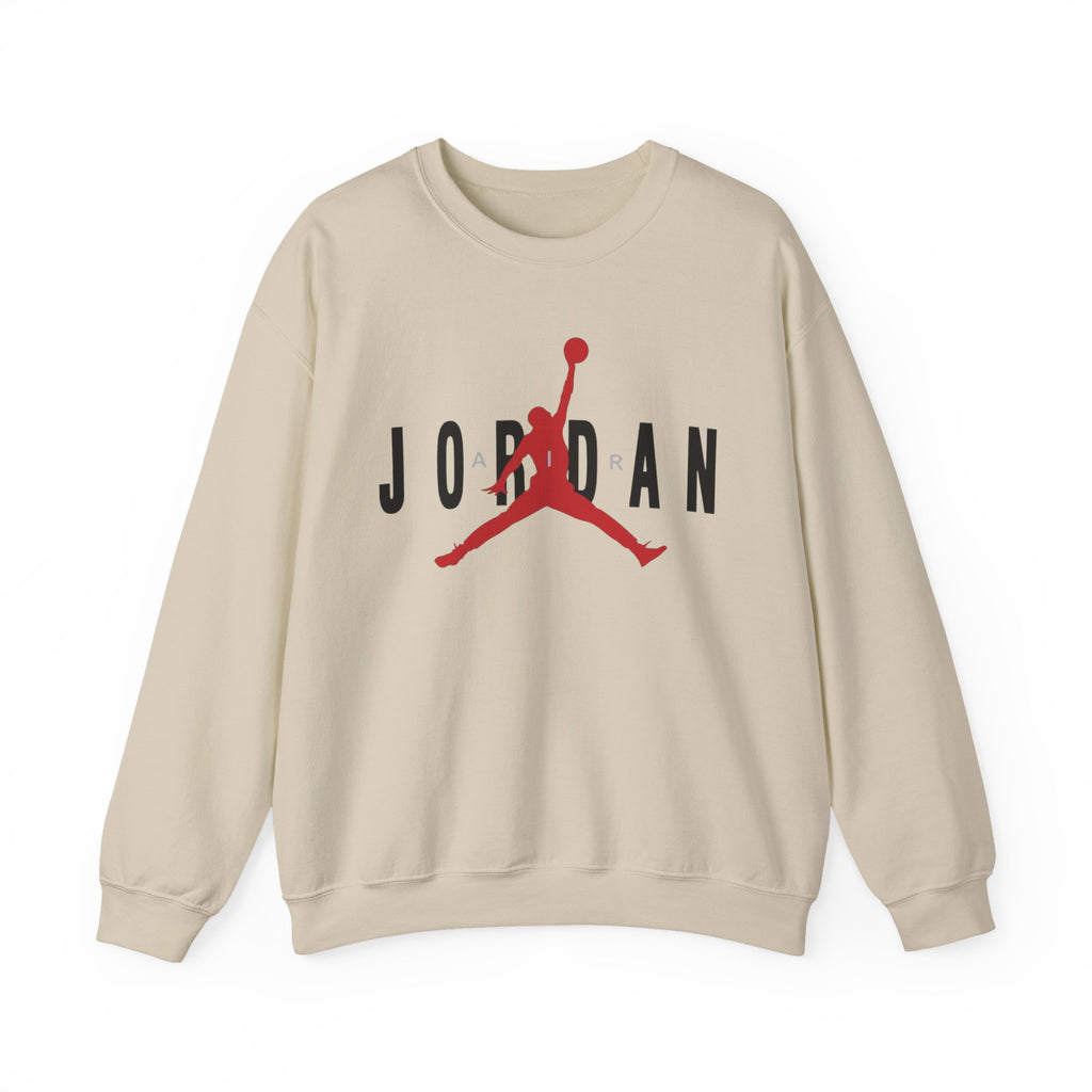 Jordan Jumpman Crewneck Sweatshirt – Retro Basketball Logo Pullover