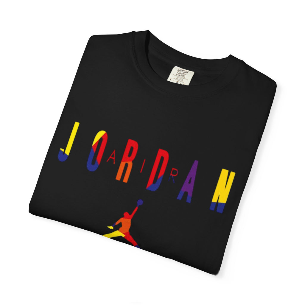 Jordan-Inspired Colorblock Logo T-Shirt
