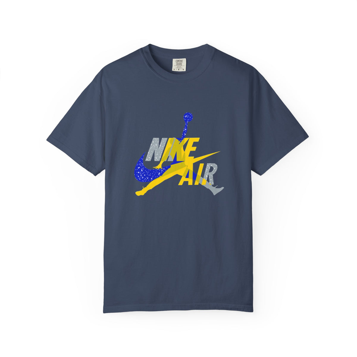 Graphic T-Shirt — Distressed 'Air' Logo Streetwear Tee