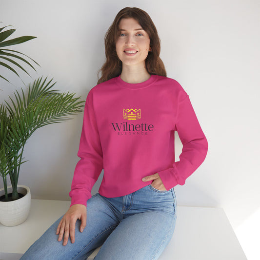 Winette Elegance Logo Sweatshirt – Women's Luxe Crewneck