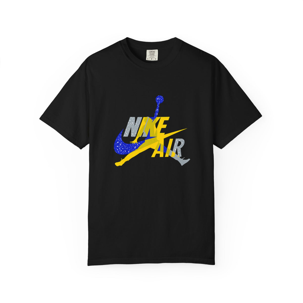 Graphic T-Shirt — Distressed 'Air' Logo Streetwear Tee